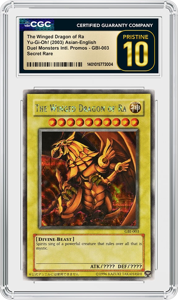 CGC Featured Card of the Month: The Winged Dragon of Ra | CGC